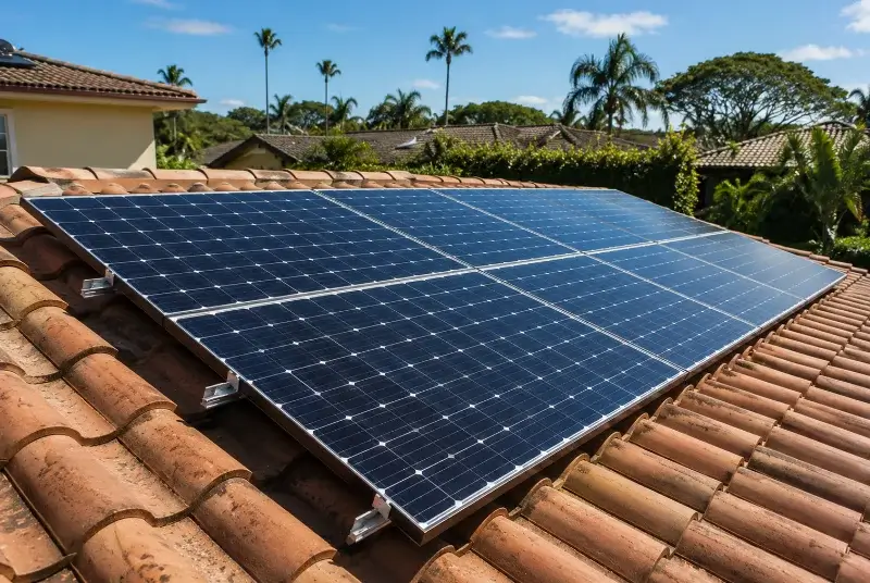 Installation de panneaux solaires à Saint-Vincent-la-Châtre